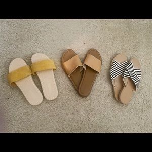 Summer Flats - Cute Slide On Sandals✨
